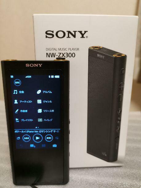 SONY NW-ZX300 WALKMAN 64gb Black Used in Japan