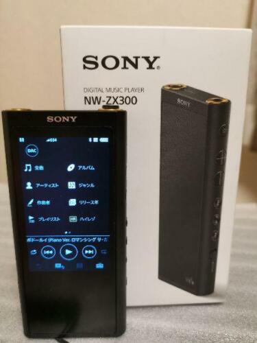 SONY NW-ZX300 WALKMAN  64gb Black Used in Japan - Picture 1 of 2