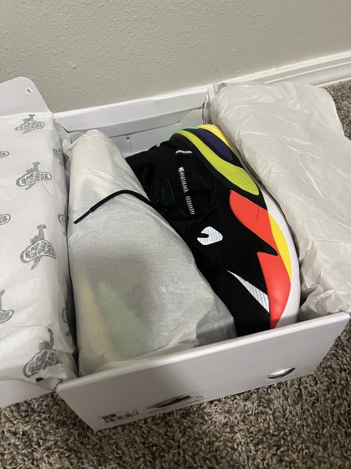 Size 10.5 - PUMA RS-Dreamer x J. Cole Black Multi 2020 image 4
