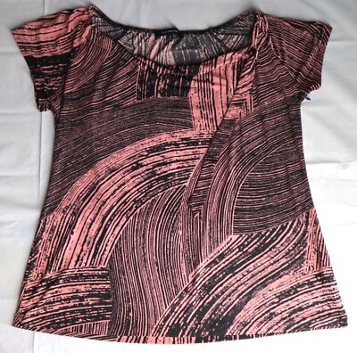 Top Liz McCoy épaule Dénudée Taille XL - Noir Avec Noeud - Neuf Sans étiquettes