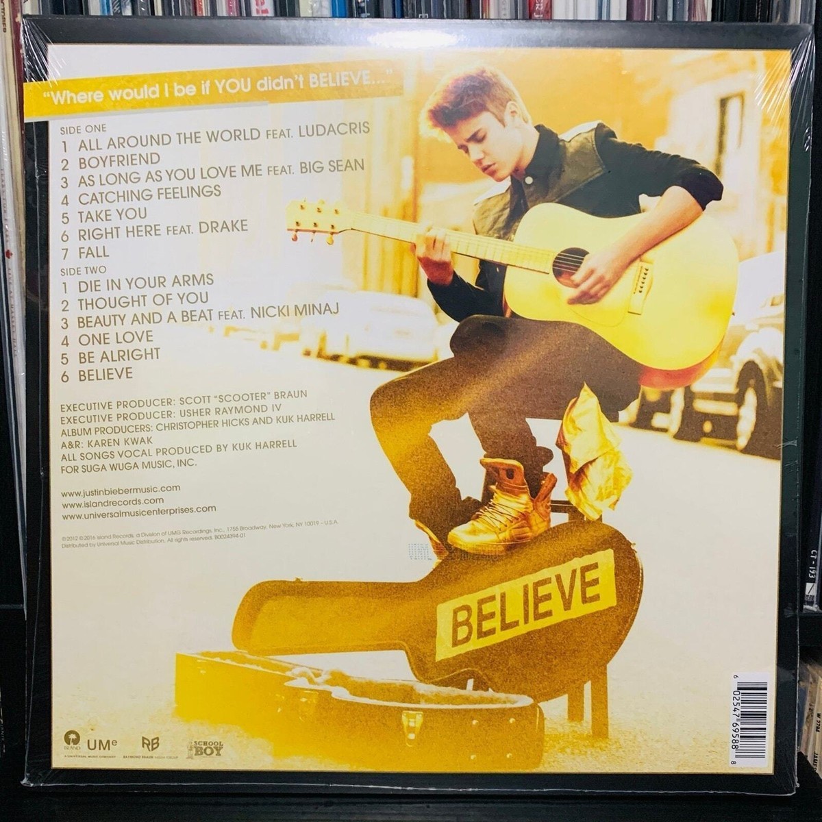 Justin Bieber Believe レコード Believe by Justin Bieber (Record, 2016) for sale online | eBay