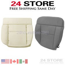 For 2004-2008 Ford F150 Stx Driver Bottom Cloth Fabric Seat Cover Grayfoam For 2004-2008 Ford F150 Stx Driver Bottom Cloth Fabric Seat Cover Grayfoam