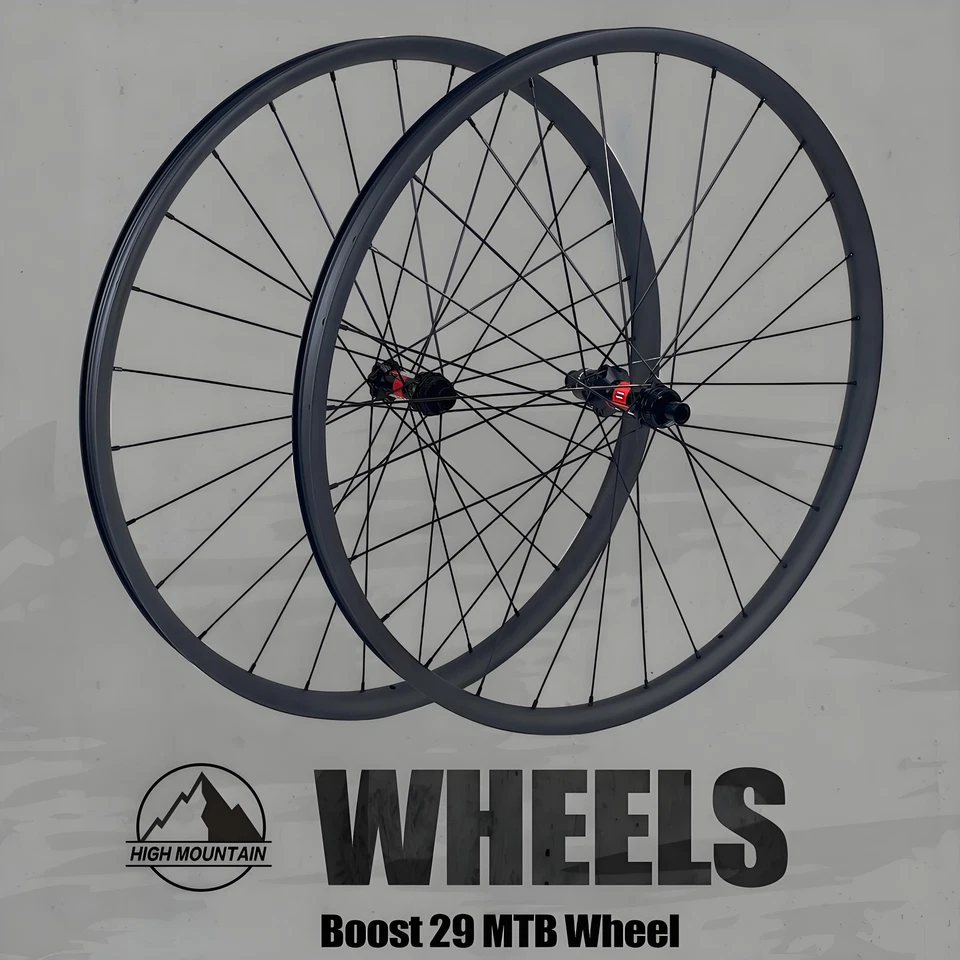 AIRWOLF T1100 29er Boost Laufradsatz 29 Zoll Plus XC DT240 1220g Laufräder - Bild 3 von 4