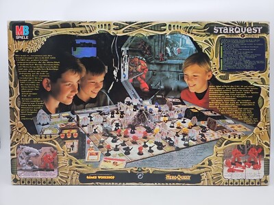 Pezzi Di Ricambio Per Gioco Da Tavolo Starquest MB 1990 – Usato, Set Di Componenti