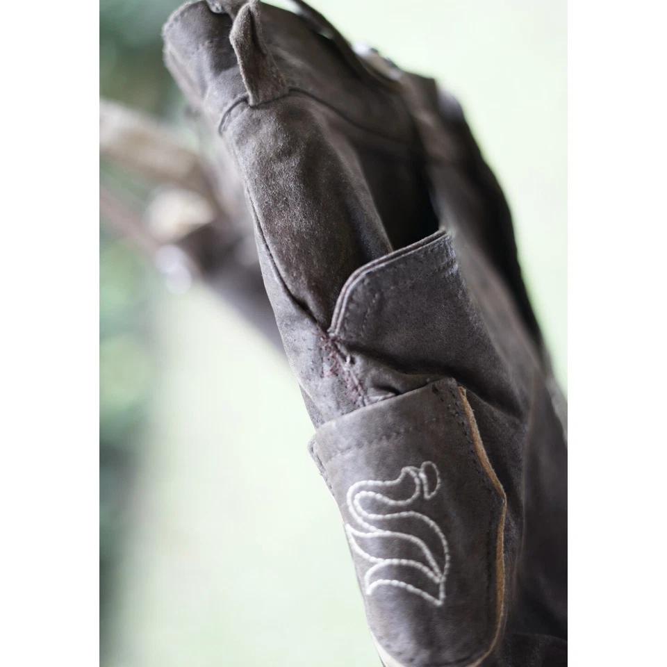 PANTALONI tg. 48 PELLE LEDERHOSEN TIROLESE - Immagine 3 di 4