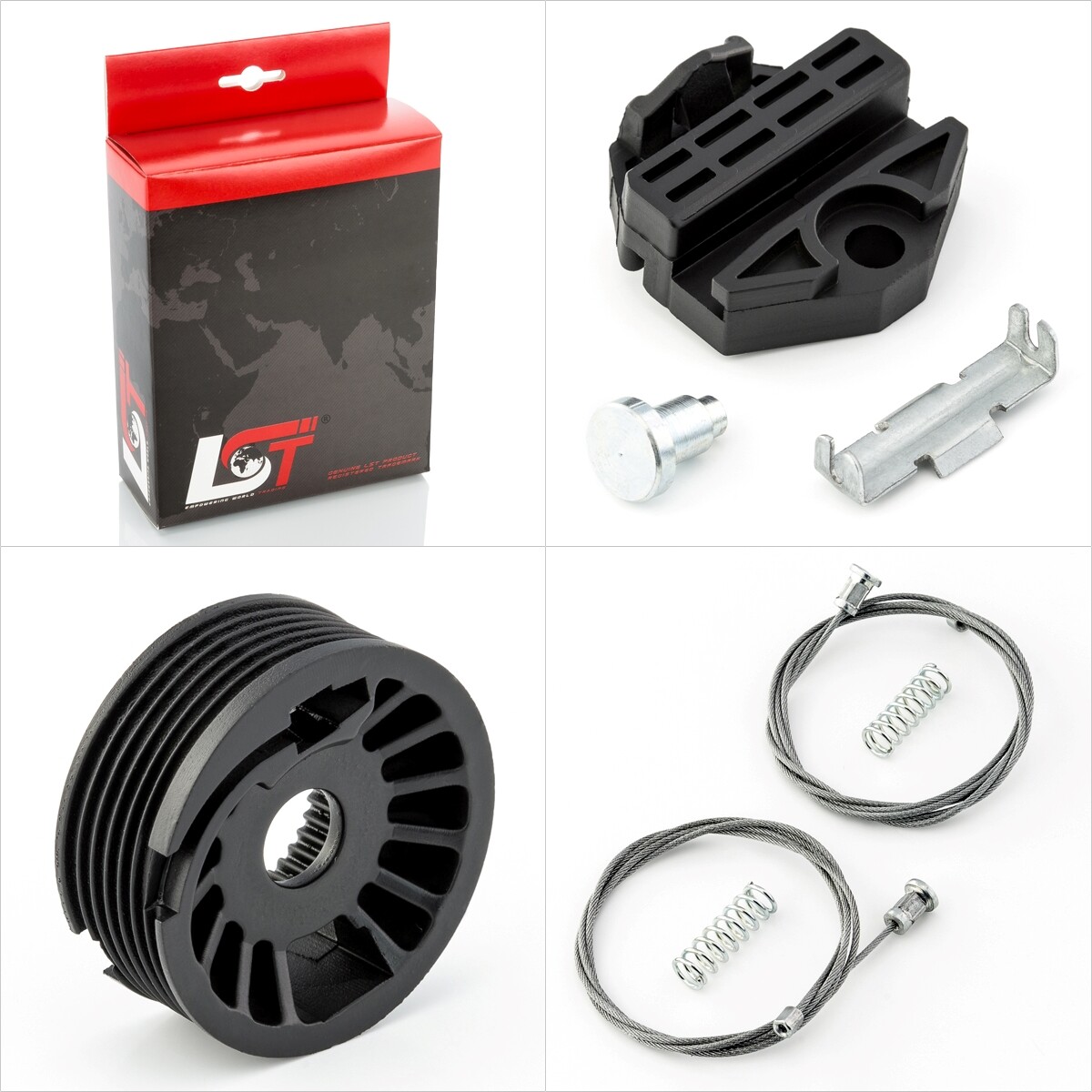 Window Lifter Repair Kit Set HL HR for MERCEDES E-CLASS W210 S210