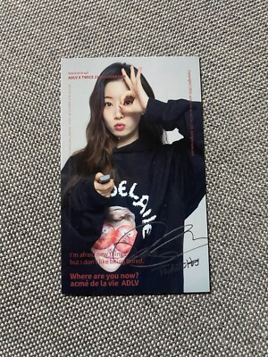 twice 트와이스 x ADLV Snap Card Photocard photo card v2 ver 2