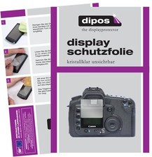 5x Protective Film for Canon Eos 30D Clear Screen Protector Display dipos