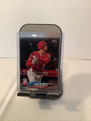 2018 Topps Update Shohei Ohtani US189 3-Game HR Streak