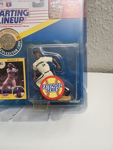 1991 Starting Lineup Extended Series - KEN GRIFFEY JR - Seattle Mariners Case - Picture 3 of 7