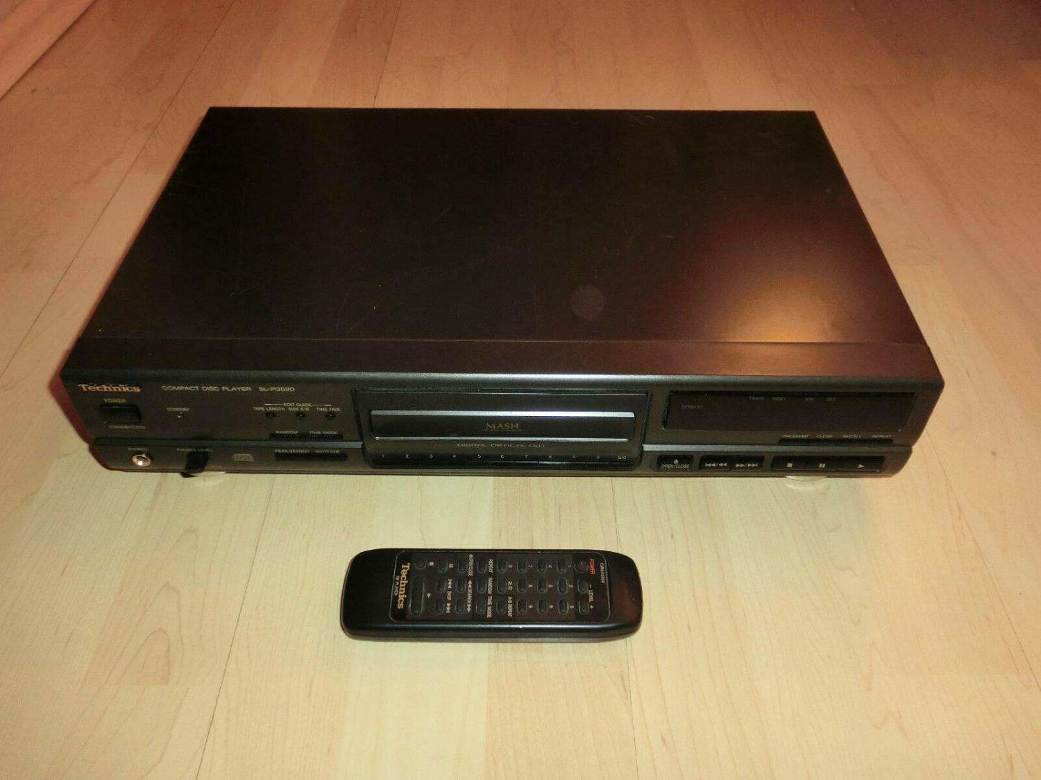 Technics SLPG590 CDPlayer, Made in Germany, DEFEKT erkennt keine Disc