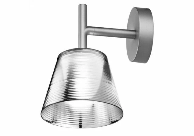 Lampade da parete da interno trasparente in vetro