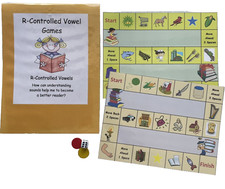 Teacher Made Literacy Center Educational Resource R-Controlled Vowel Games