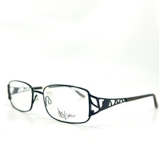 Roberto Steffani RS/S 01 Col.90 Black Rectangle Eyeglasses 53[]17 135 mm a1