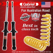 Rear Gabriel Ultra Shocks + STD King Springs for Mitsubishi Lancer Mirage CE