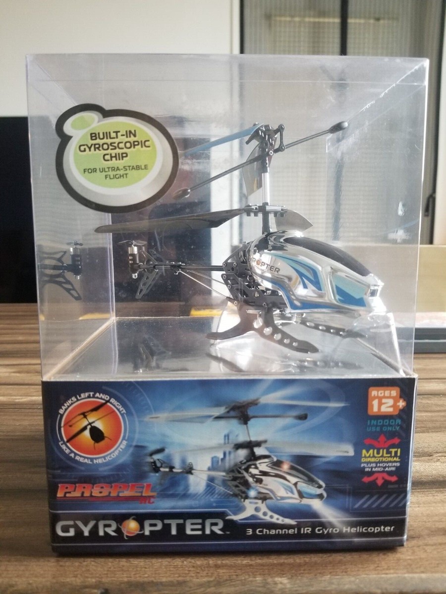 PROPEL Blue RC Gyropter Channel IR Gyro Helicopter – Brand New