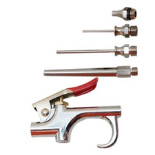 5 pc Blow Air Tool Kit Inflation Needle Nozzl...