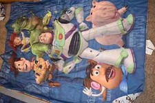 L7 NWOT Disney TOY STORY Reversible TODDLER Bed Microfiber Comforter Blanket