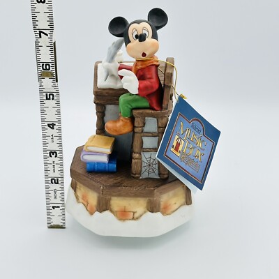 Disney Schmid Mickey Mouse Disney A Christmas Carol Wind Up Music