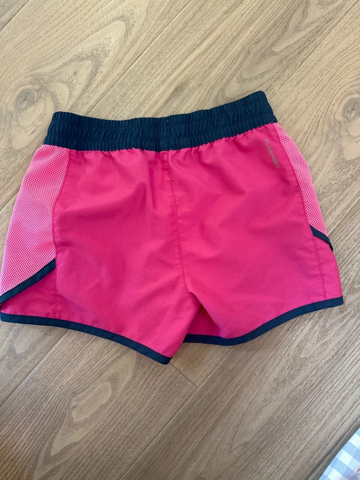 Pantalones Cortos Atléticos The North Face Niñas Rosa y Azul Marino M (10/12) Foto 3 de 3