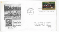 1967-FIRST DAY COVER-#1335-THOMAS EAKINS