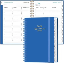 2026 Agenda and Appointment Planner Hourly Daily Planner 2026 from January 2026