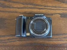 PARTS Olympus SZ-12 14MP Digital Camera, Charcoal, Camera Only