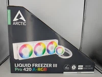 ARCTIC Liquid Freezer III 420 A-RGB CPU AIO Water Cooling PC in WHITE Sealed