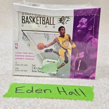 2001-02 Upper Deck SPx Basketball Sealed Hobby Box MJ Back Signed Jersey Chance