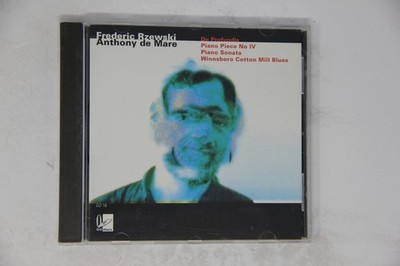 Frederic Rzewski Anthony De Mare De Profundis Piano Works CD