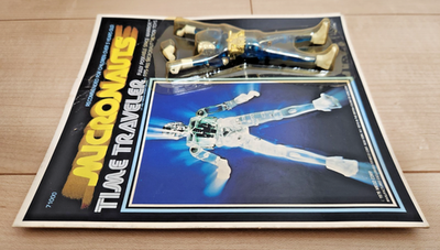 Vintage Mego Micronauts Time Traveler Clear Blue NEW MOC Rare 1976