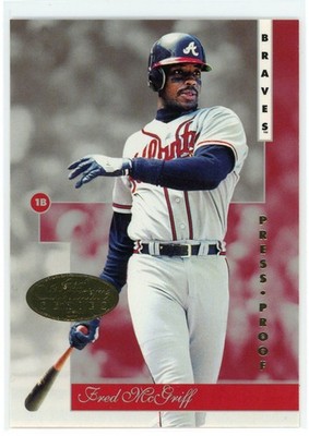 1996 Leaf Signature Series - Fred McGriff #38