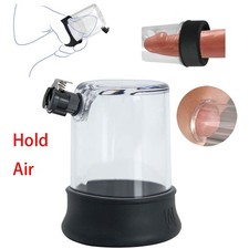 Glans Tip Penis Head Mushroom Enlarger Pump Male Stamina Trainer Enhancer