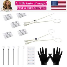 Piercing Kit 35PCS Professional Piercing Kit Includeds 25PCS Mixed 12G 14G 16...