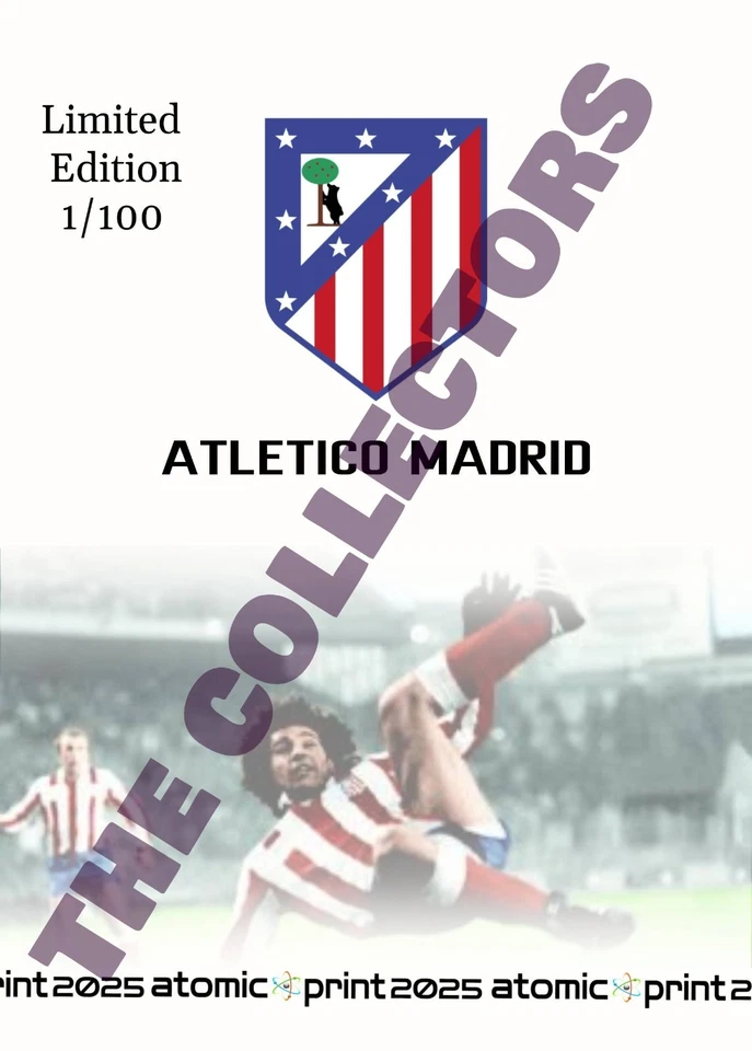 HUGO SANCHEZ, ATLETICO MADRID 1981/1985 COLECTION CARD. NO PANINI/ NO TOPPS. - Imagen 2 de 2