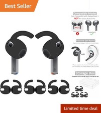 3 Pairs Galaxy Buds 3 Silicone Ear Hooks - Secure  Comfortable Ergonomic Fit