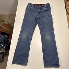 Levi's Boys' 511 Comfort Stretch Jeans Adjustable Waist Blue Youth Size 7