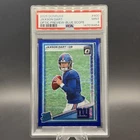 2025 Panini Donruss Optic Jaxson Dart Blue Scope Rated Rookie #273 PSA 9 GIANTS