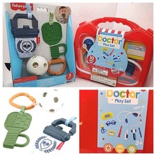 Doctor Playset for Kids Playright Toys 10 Pc Set  FISHER-PRICE Pickle Ball LOT