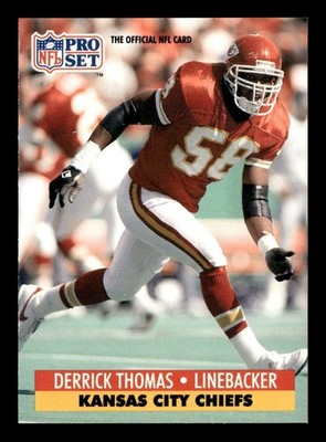 1991 Pro Set #188 Derrick Thomas C011