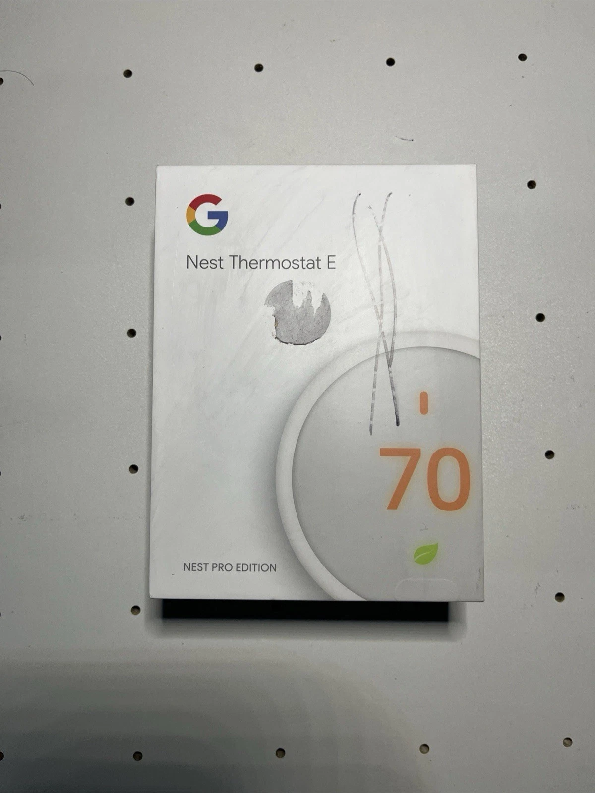 Nest Thermostat E T4001ES Programmable Thermostat - White