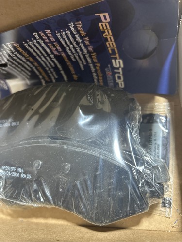 Perfect Stop Wagner Just Brake Pads Ceramic PS103C -New Old Stock -Free Shipping - Picture 4 of 6