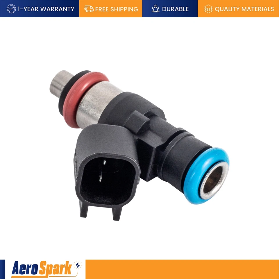 Set of 8 Fuel Injector for 2008-2009 Pontiac G8 6.0L V8 Replace FJ988 0280158051 - Image 4 of 4