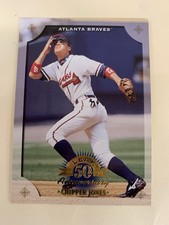 Chipper Jones 1998 Leaf 50th Anniversary Card #130 Braves MLB