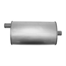 Ap Exhaust 6503 Universal Msl Maximum Oval 21.75 Muffler W 1.75 Inlet Outlet