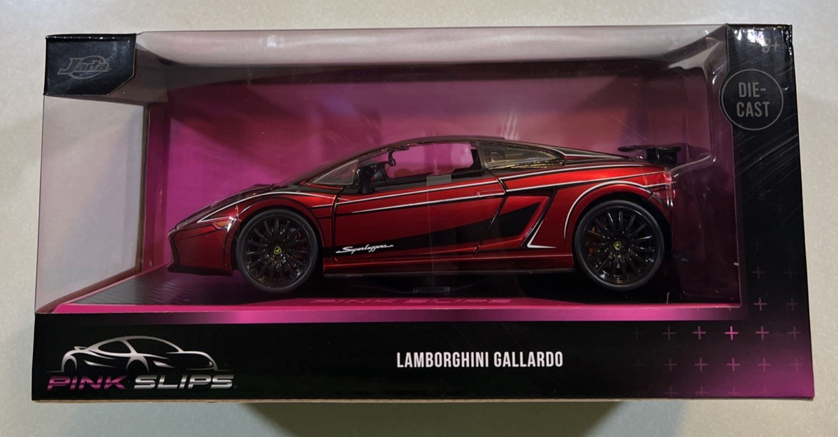 NEW 2025 Jada Pink Slips Lamborghini GALLARDO 1/24 | eBay