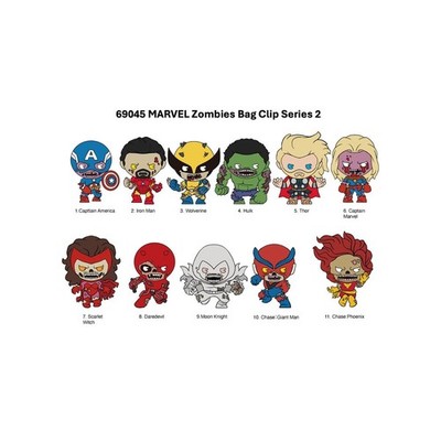 Marvel Zombies NEW * Scarlet Witch Clip * Blind Bag Series 2 Key