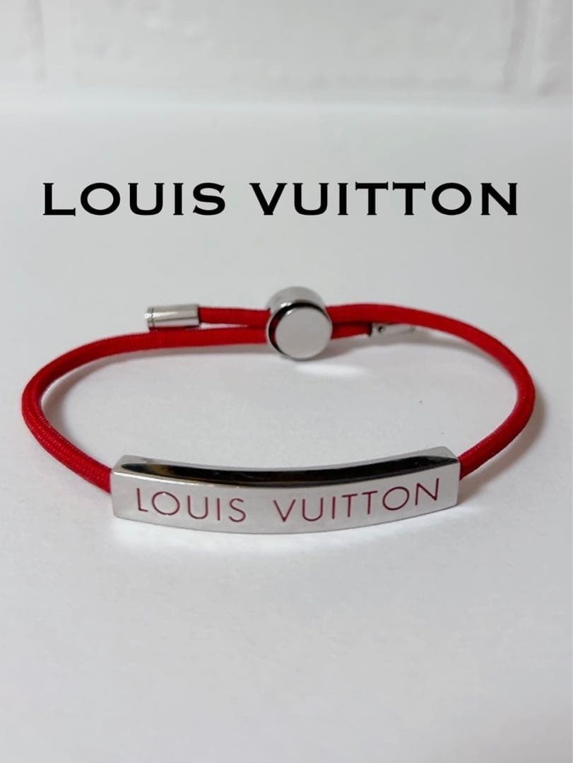 LOUIS VUITTON LV Space Bracelet unisex adjustable size Shipped from Japan