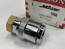 Milton 1496 Kwik Grip Safety Air Chuck - Large Bore Valves Large Bore Air Chuck