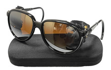 Vintage REI GLACIER Nylon Frame Black Mountaineering Sport Sunglasses France
